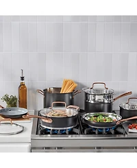 Cuisinart Matte Black Elegance 11-Pc. Cookware Set