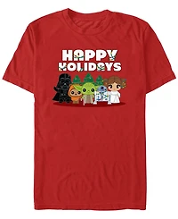 Fifth Sun Men's Chibi Holidays Short Sleeve T-Shirt