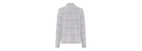 Olsen Women's Plaid Caban Sweater Jacket