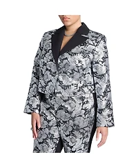 Eloquii Women's Brocade Blazer