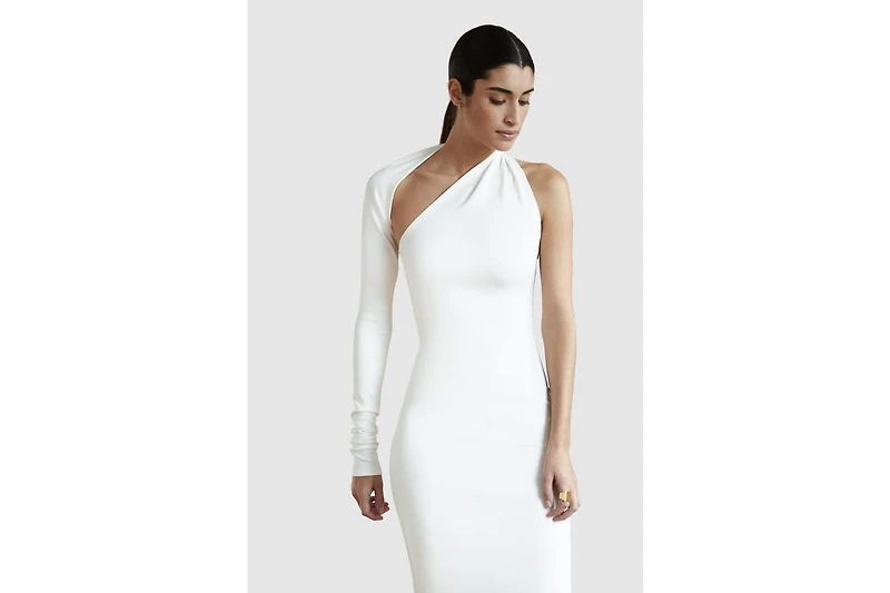 Marcella Women's Manhattan One Shoulder Midi Dress