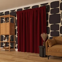 Oslo Theater Grade Extreme 100% Blackout Rod Pocket Curtain Panel