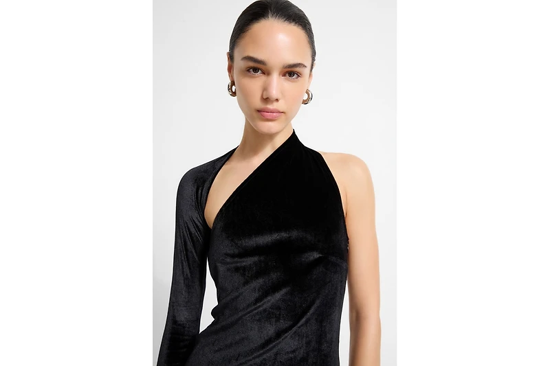Marcella Women's Manhattan Velvet Slit Gown