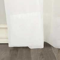 Sheer Voile Tab Top Curtain Panel