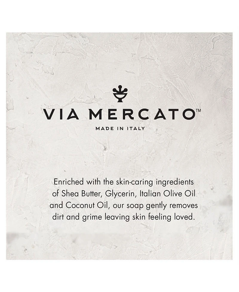 Via Mercato Wrapped 200g French Bar Soap, No