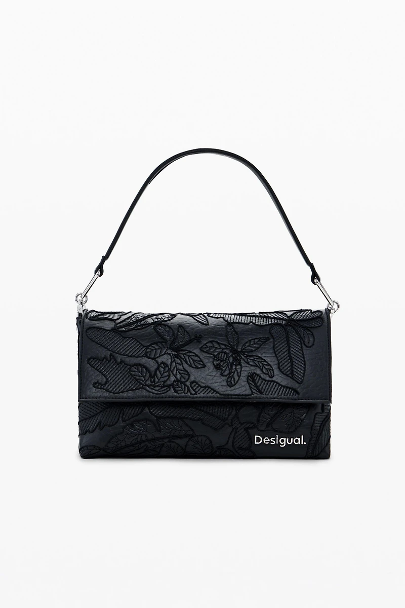 Desigual Women's Medium embroidered crossbody bag