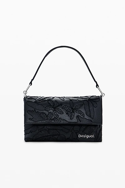 Desigual Women's Medium embroidered crossbody bag