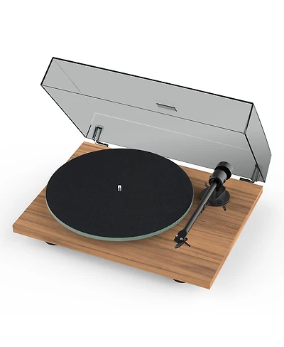 Pro-Ject T1 Evo Phono Turntable with Built-In Preamp & Ortofon Om 10 Mm Cartridge