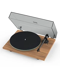 Pro-Ject T1 Evo Phono Turntable with Built-In Preamp & Ortofon Om 10 Mm Cartridge