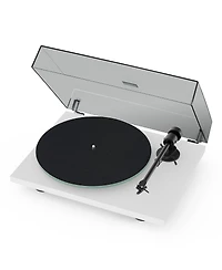 Pro-Ject T1 Evo Phono Turntable with Built-In Preamp & Ortofon Om 10 Mm Cartridge