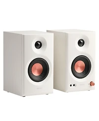 Hi-Res Audio Certified Monitor Speakers, Bluetooth V5.4 Active Bookshelf Speakers, 2.0 Computer Speaker (Pair)