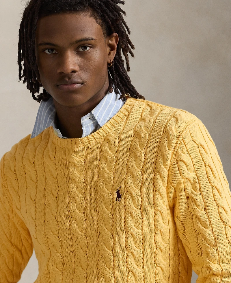 Polo Ralph Lauren Men's Cable-Knit Cotton Sweater
