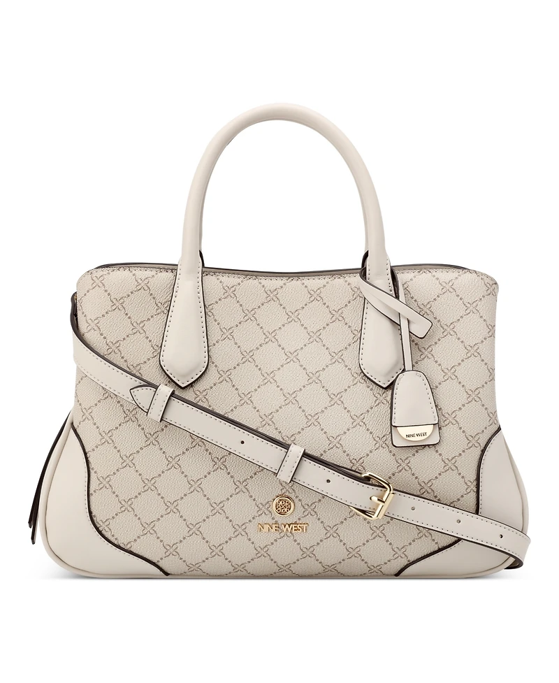 Nine West Bloomfield Triple Compartment Satchel Bag