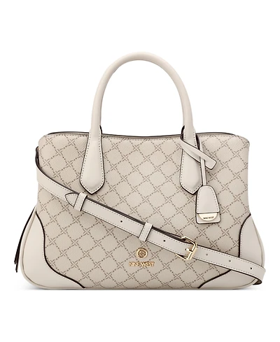 Nine West Bloomfield Triple Compartment Satchel Bag