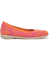 LifeStride Women's Kit 2 Washable Round Toe Ballerina Flats