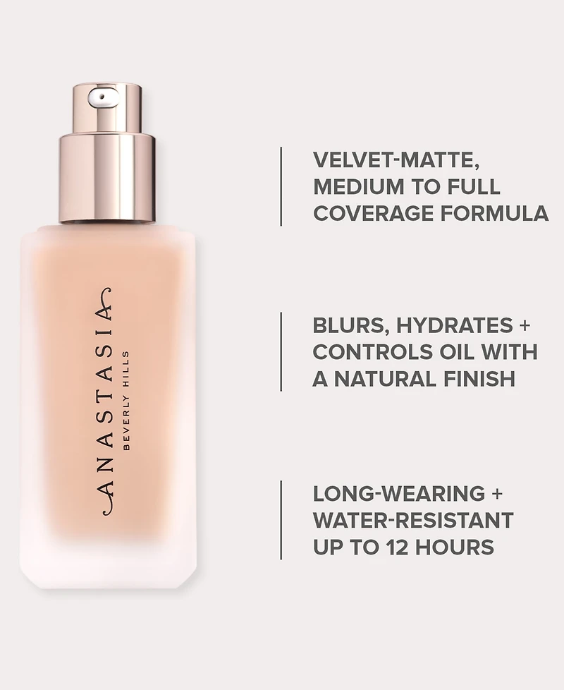 Anastasia Beverly Hills Impeccable Blurring Second-Skin Matte Foundation - Shade