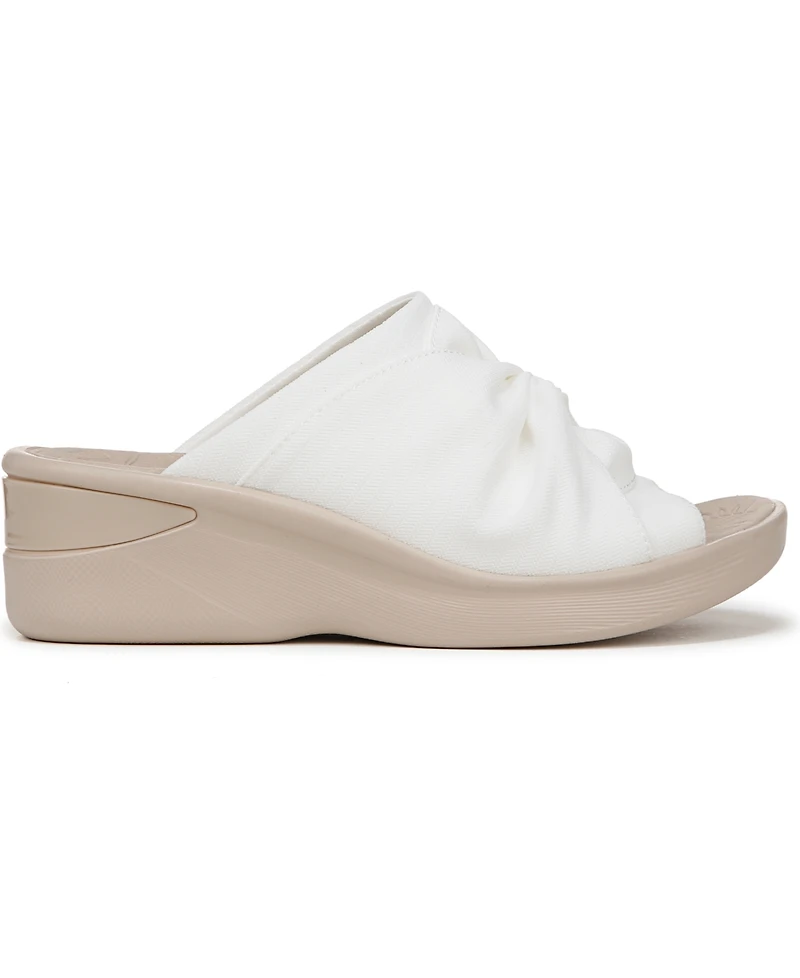LifeStride Women's Smile 3 Washable Slide Wedge Sandals