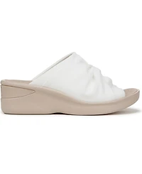 LifeStride Women's Smile 3 Washable Slide Wedge Sandals