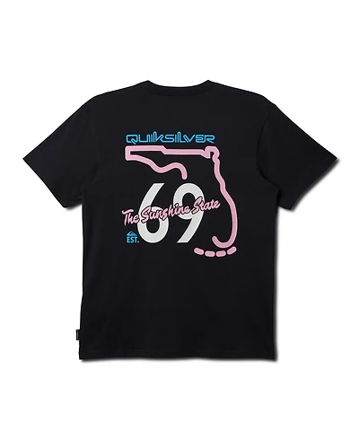 Quiksilver Men's Florida Road Sign Short Sleeve T-Shirt
