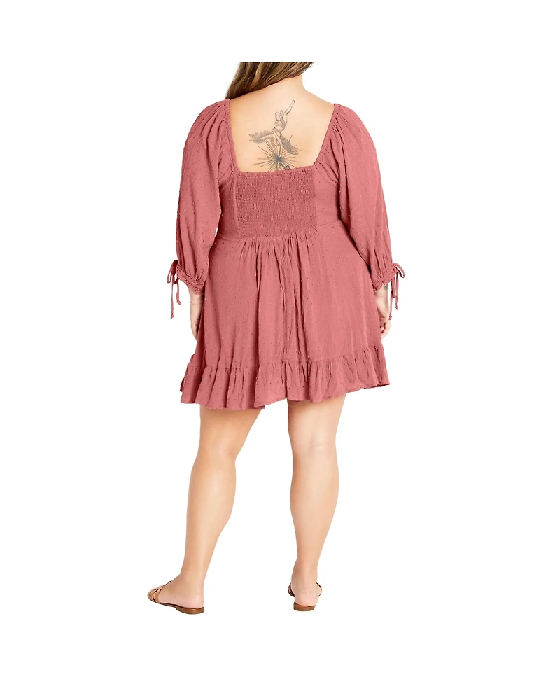 City Chic Plus Size Allegra Mini Dress