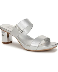 Naturalizer Women's Ida 2 Square Open Toe Slide Dress Sandals