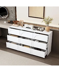 Homsee 9-Drawer Dresser With Elegent Design