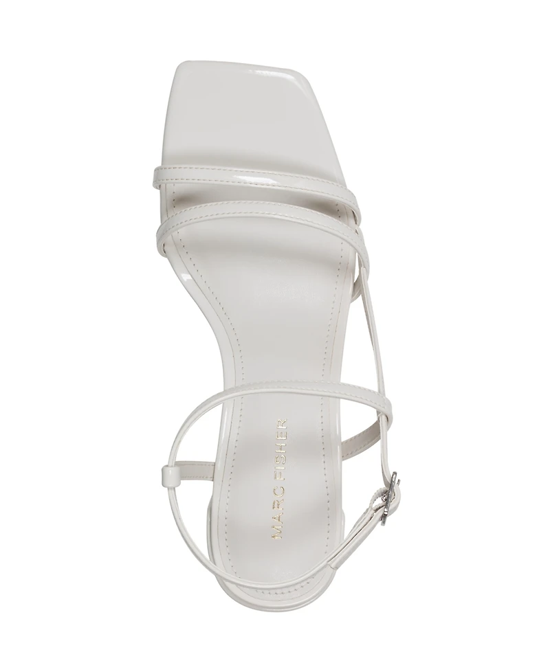 Marc Fisher Women's Jeci Block Heel Strappy Dress Sandals