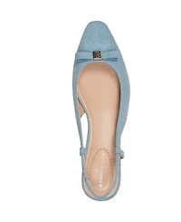 Bandolino Women's Andies Bow Block Heel Slingback Pumps