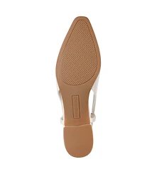 Bandolino Women's Andies Bow Block Heel Slingback Pumps