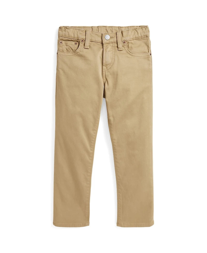 Polo Ralph Lauren Toddler and Little Boys Sullivan Slim Stretch Sateen Pant