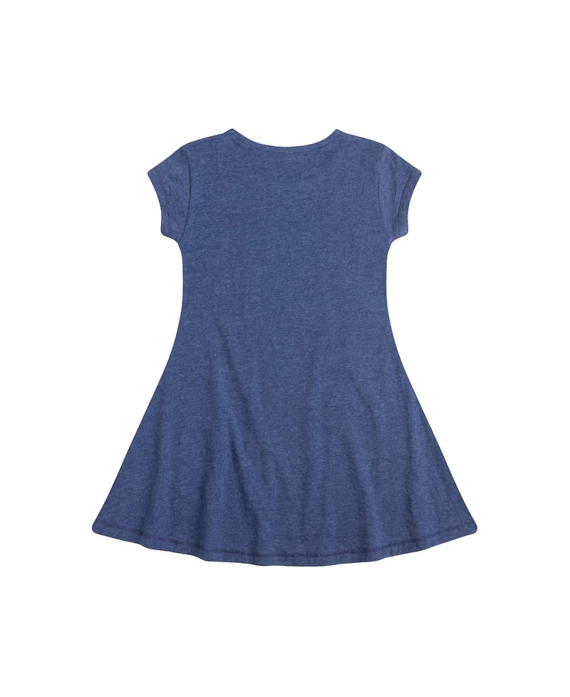 Wicked Little Girls Popular Graphic Cap Sleeve Dress