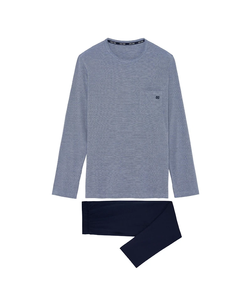 Men's Modal Comfort Long Pajama Set