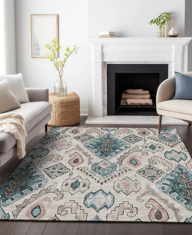 Addison Chantille Machine Washable ACN775 5'x7'6'' Area Rug