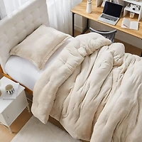 Thicker Than Thick - Coma Inducer Comforter Set - Standard Plush Filling - Birch
