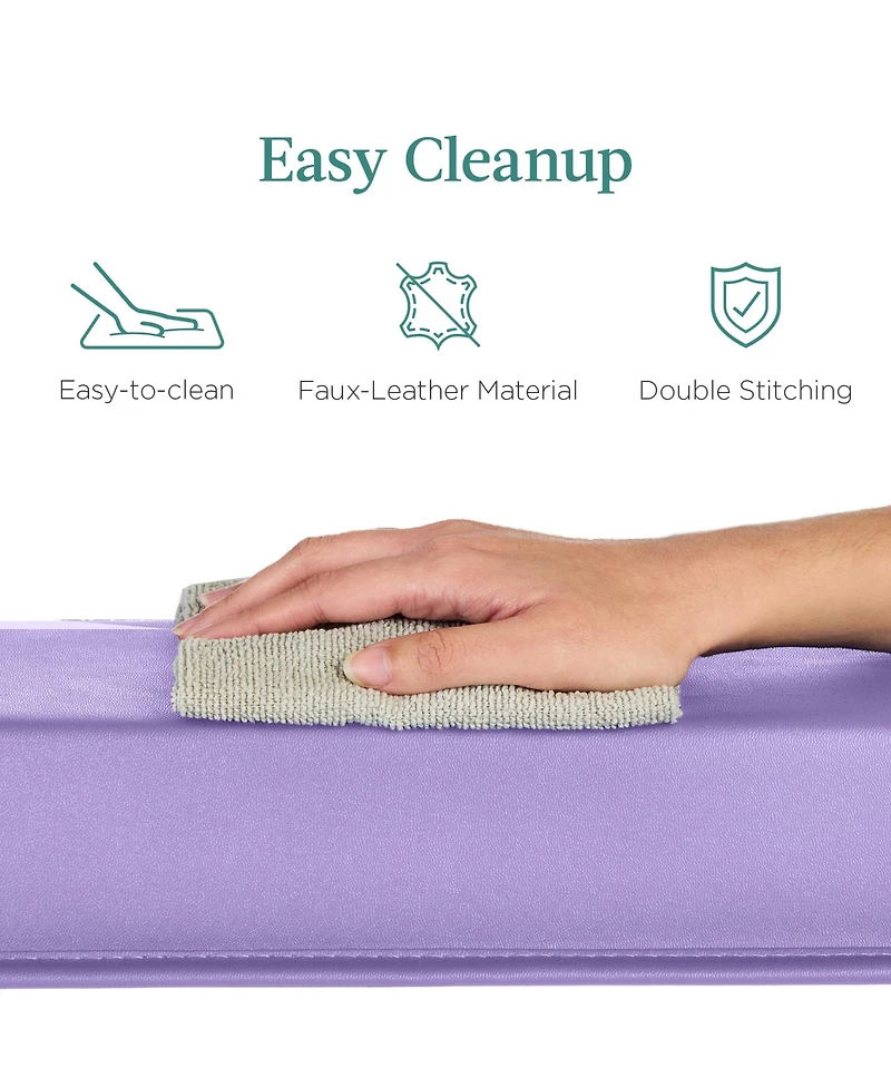 Best Choice Products 9ft Folding Medium-Density Foam Floor Balance Beam for Gymnastic and Tumbling