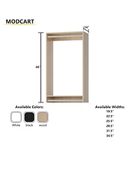 Lovmor Double Hanging Closet Unit - Modular Closet System For Hanging