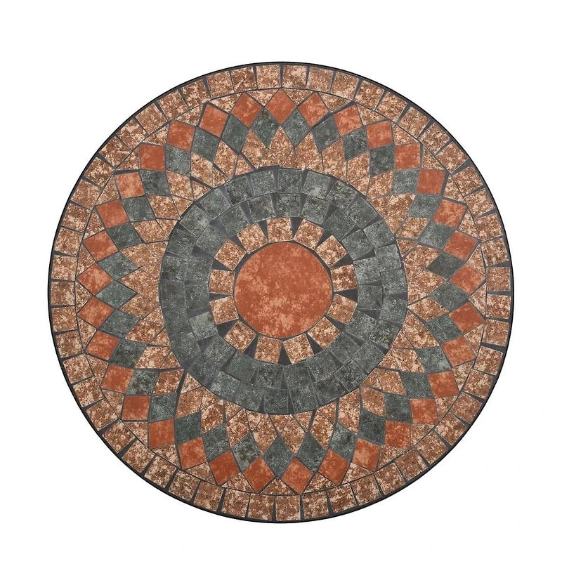 Slickblue Round Outdoor Patio Bistro Table for Stylish Dining and Relaxing in Outdoor Spaces