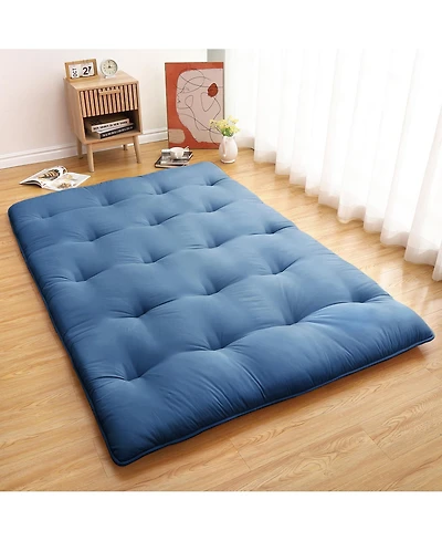 gaomon Japanese Floor Mattress Full, Portable Futon Mattress Thicken Sleeping Mattress, for Camping & Guest Room