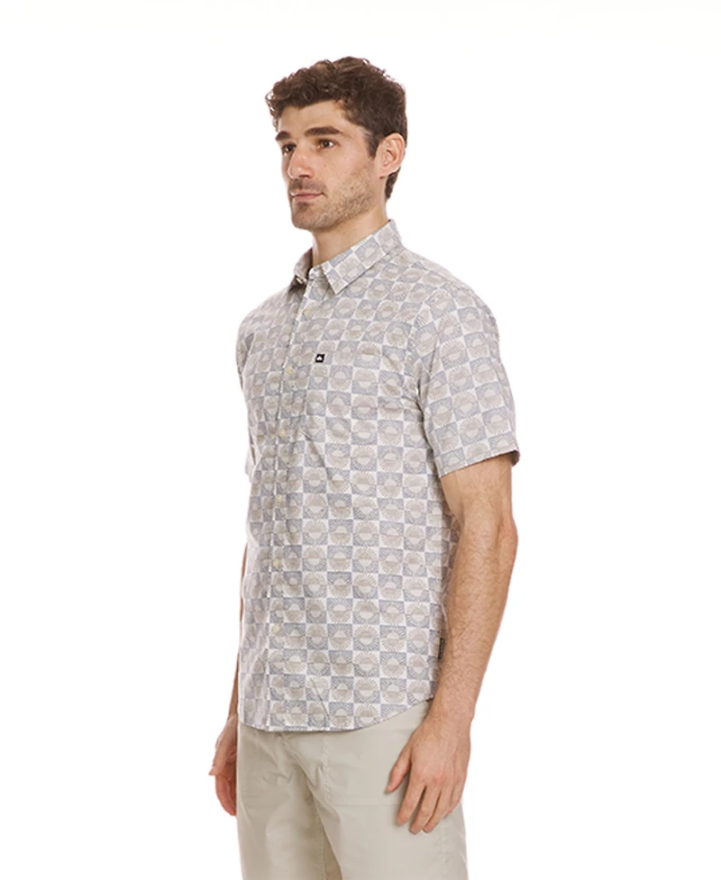 Quiksilver Men's Florever Classic Short Sleeve Woven Shirt