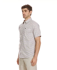 Quiksilver Men's Florever Classic Short Sleeve Woven Shirt