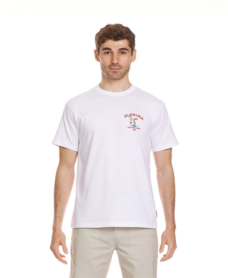 Quiksilver Men's Florida Native Bird Short Sleeve T-Shirt