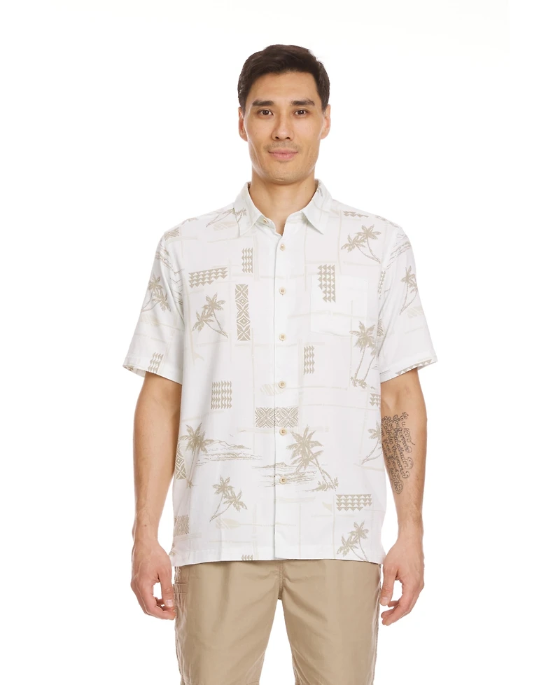 Quiksilver Waterman Men's Island Magic Woven Shirt