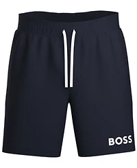 Hugo by Hugo Boss Men's Logo Drawstring Shorts