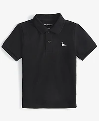 Epic Threads Toddler 2T-4T Boys Solid Dino Polo Shirt, Exclusively at Macy's