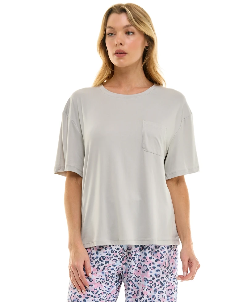Roudelain Women's Drop-Shoulder Crewneck Sleep Tee