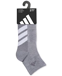 adidas Women's 3-Pk. All Day Training Quarter Socks