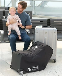 J L childress Premier Padded Infant Car Seat Travel Bag with Wheels