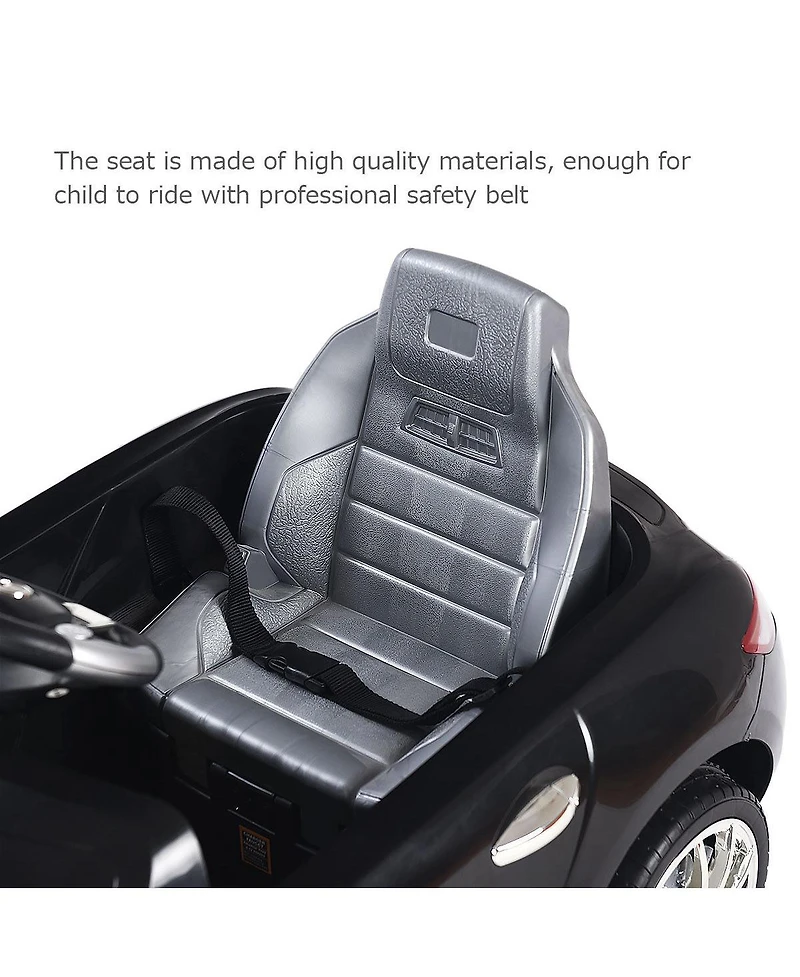 Mercedes Benz Sls R/C MP3 kids Ride On Car Electric Battery Toy