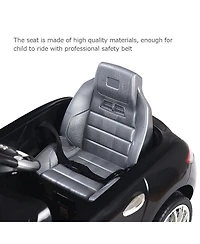 Mercedes Benz Sls R/C MP3 kids Ride On Car Electric Battery Toy