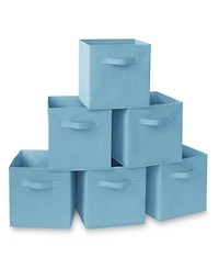Casafield Set of 6 Fabric Storage Cube Bins
